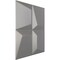Ekena Millwork 19 5/8in. W x 19 5/8in. H Tellson EnduraWall Decorative 3D Wall Panel Covers 2.67 Sq. Ft. WP20X20TECST - alternate 3